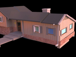 O Brady Bunch House Render # 2 em Daz