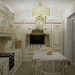 imagen de cocina en 3d max vray