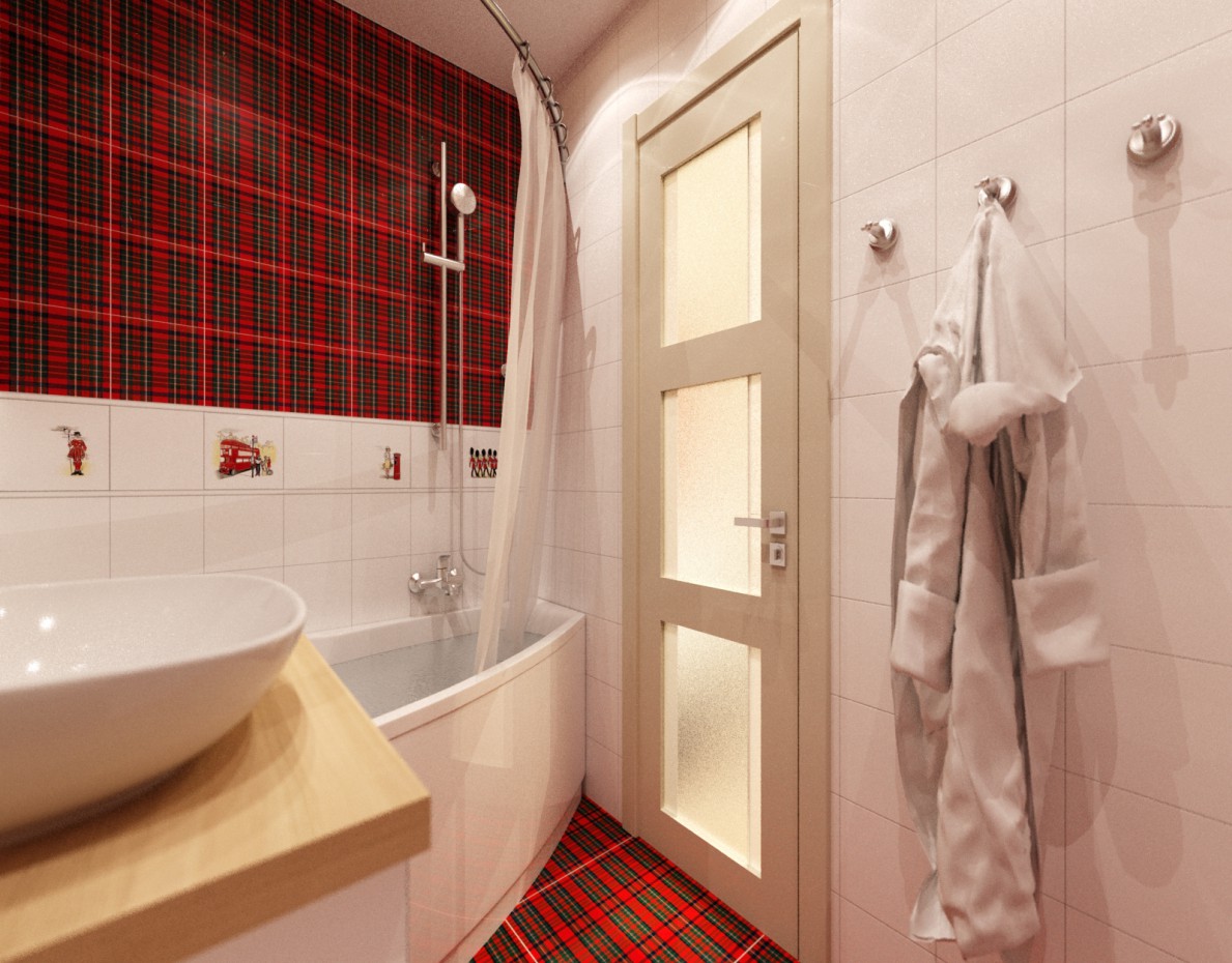 bagno "inglese" in 3d max vray 2.5 immagine