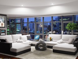 Penthouse-Interieur