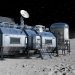 Módulo lunar em 3d max vray 1.5 imagem