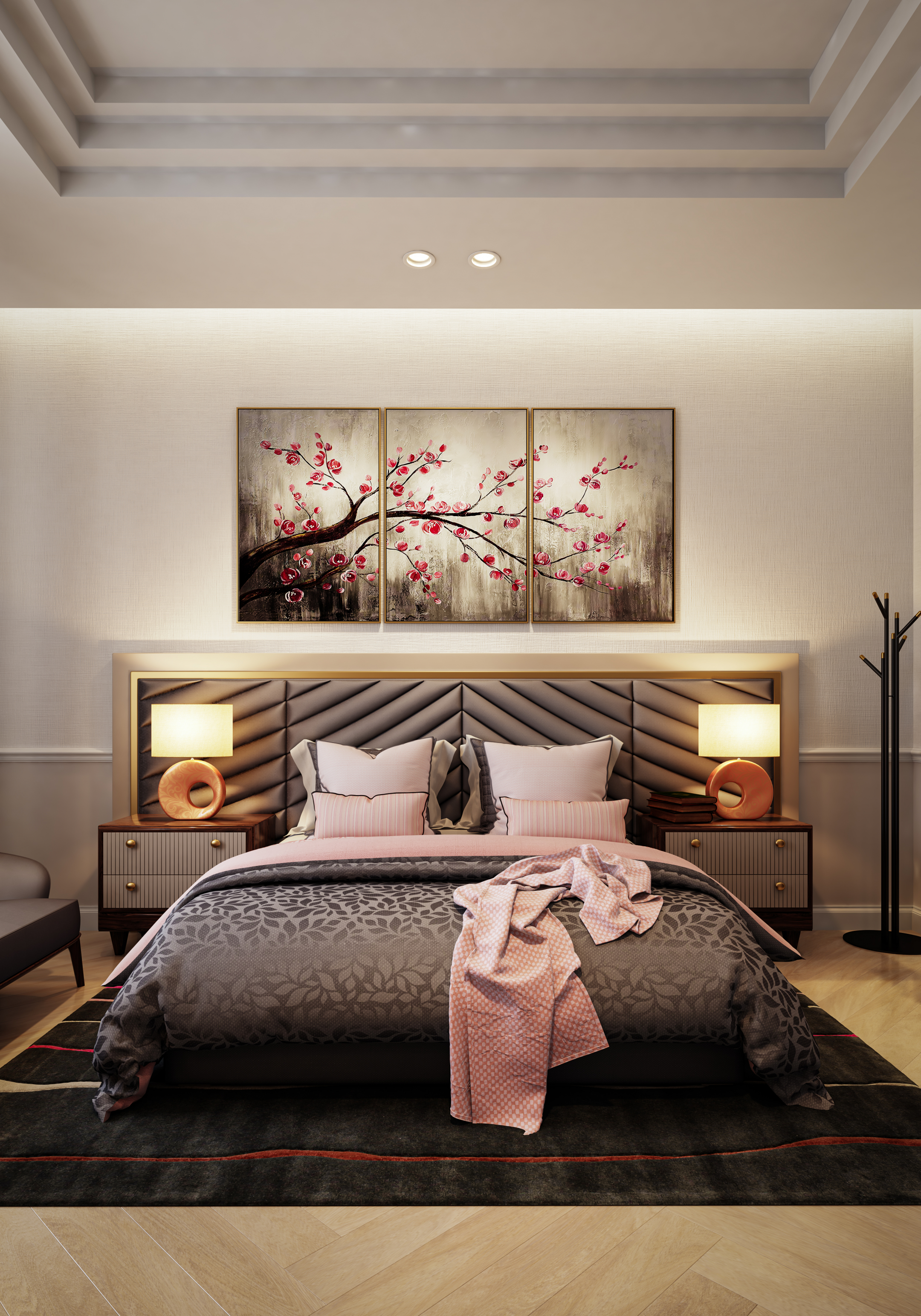 Simple Teen Girls Bedroom in 3d max vray 3.0 image