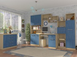 visualización de muebles en el interior