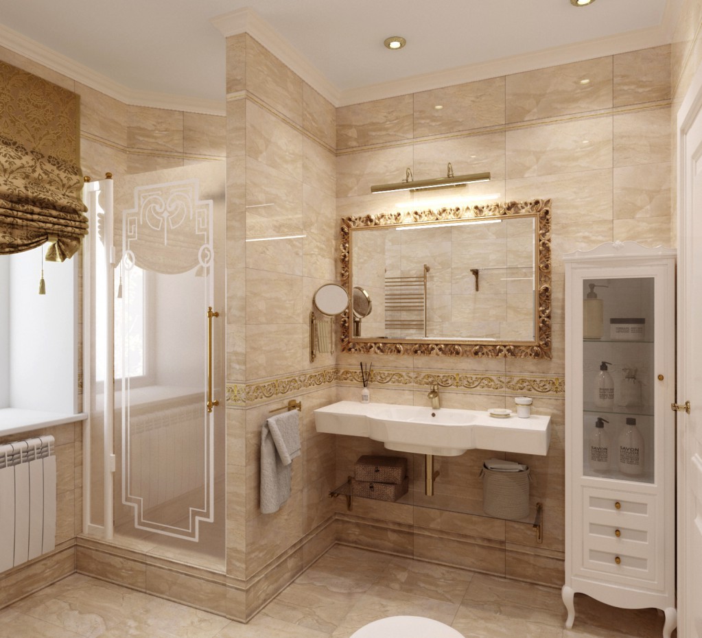 Lavabo in 3d max corona render resim