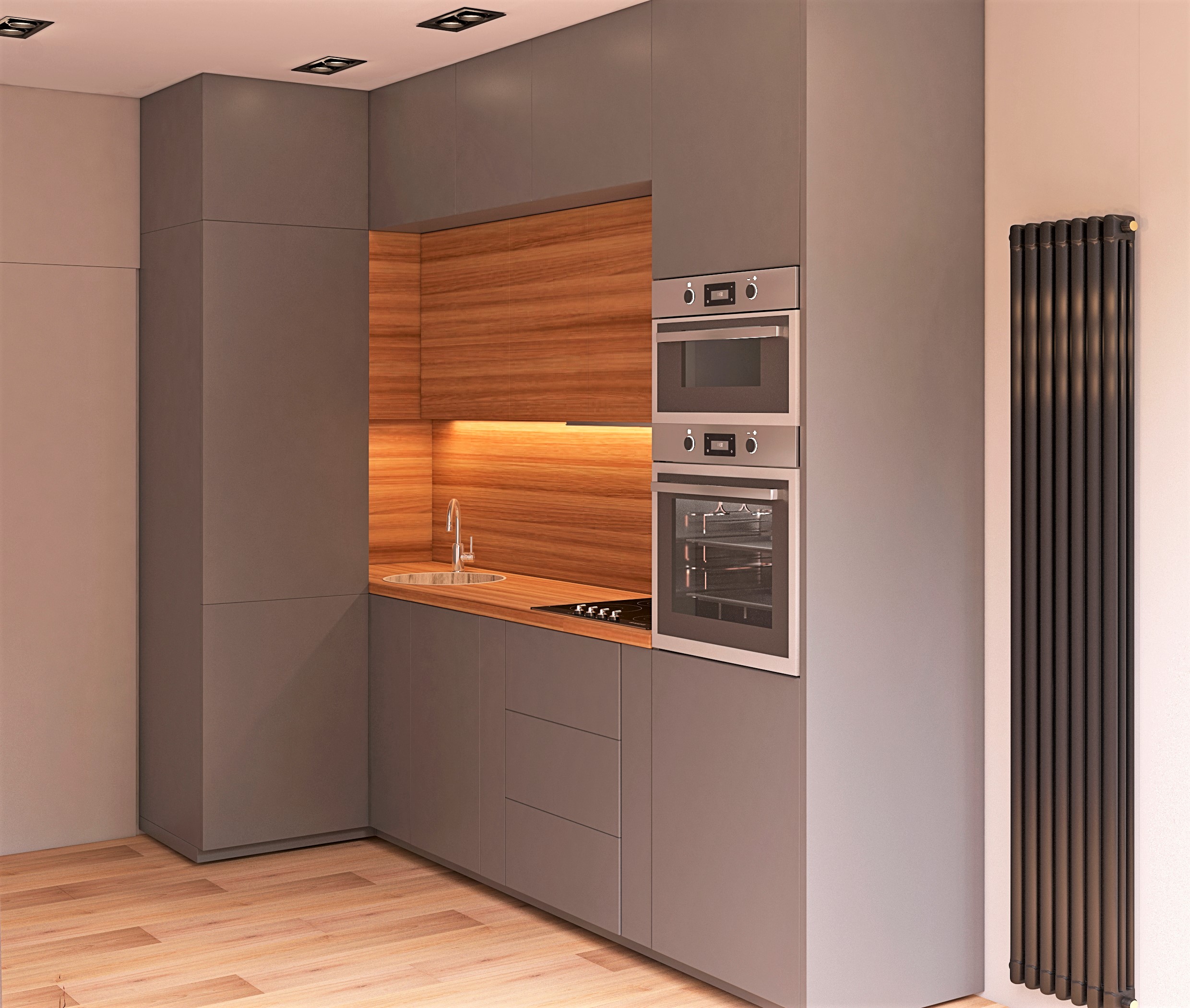 Projeto de cozinha em 3d max vray 3.0 imagem