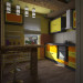 imagen de Cocina en 3d max vray