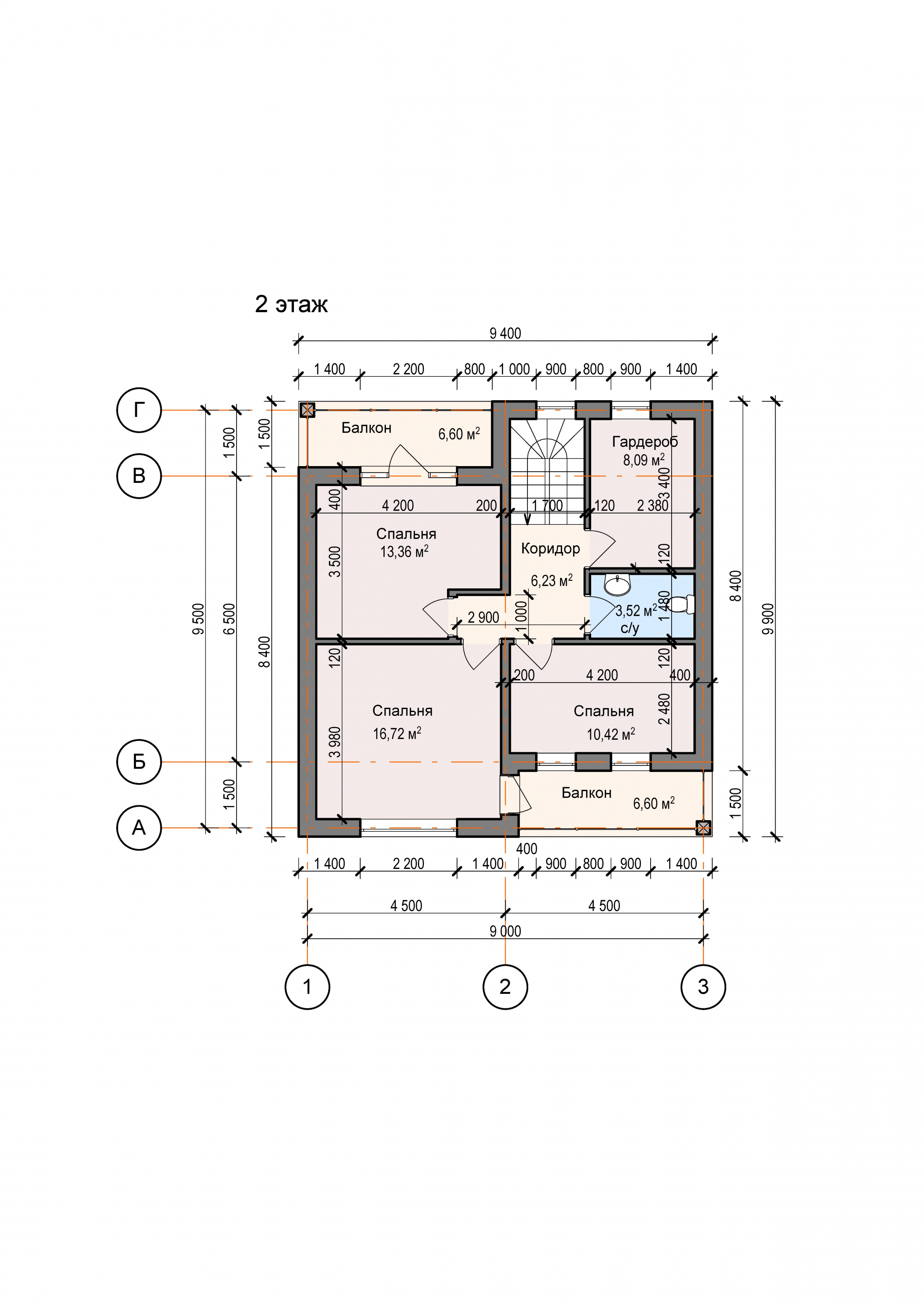 Двухэтажный частный дом в ArchiCAD Other изображение