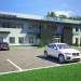 imagen de Oficina exterior en 3d max vray 3.0