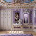 Camere da letto interni dal design classico in Chernigov in 3d max vray 1.5 immagine