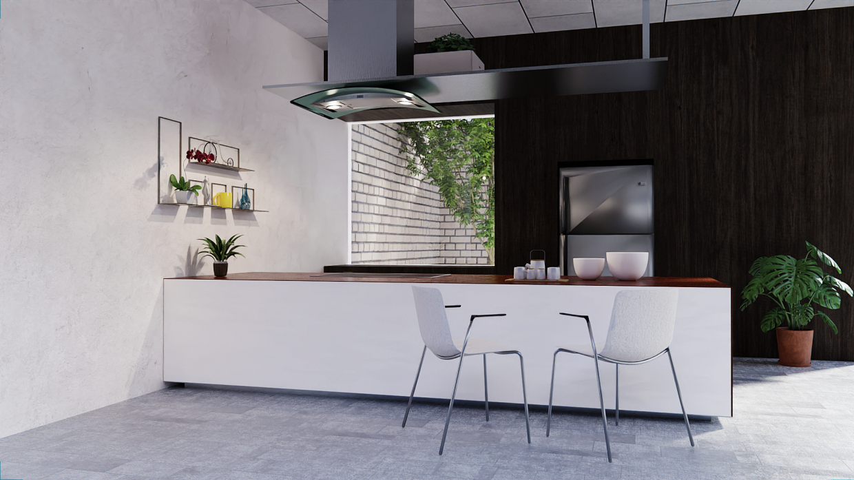 PANTRY MINIMALIST в Blender cycles render изображение