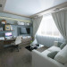 Living room in an apartment in ArchiCAD corona render image