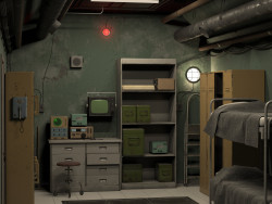 Quarto no bunker