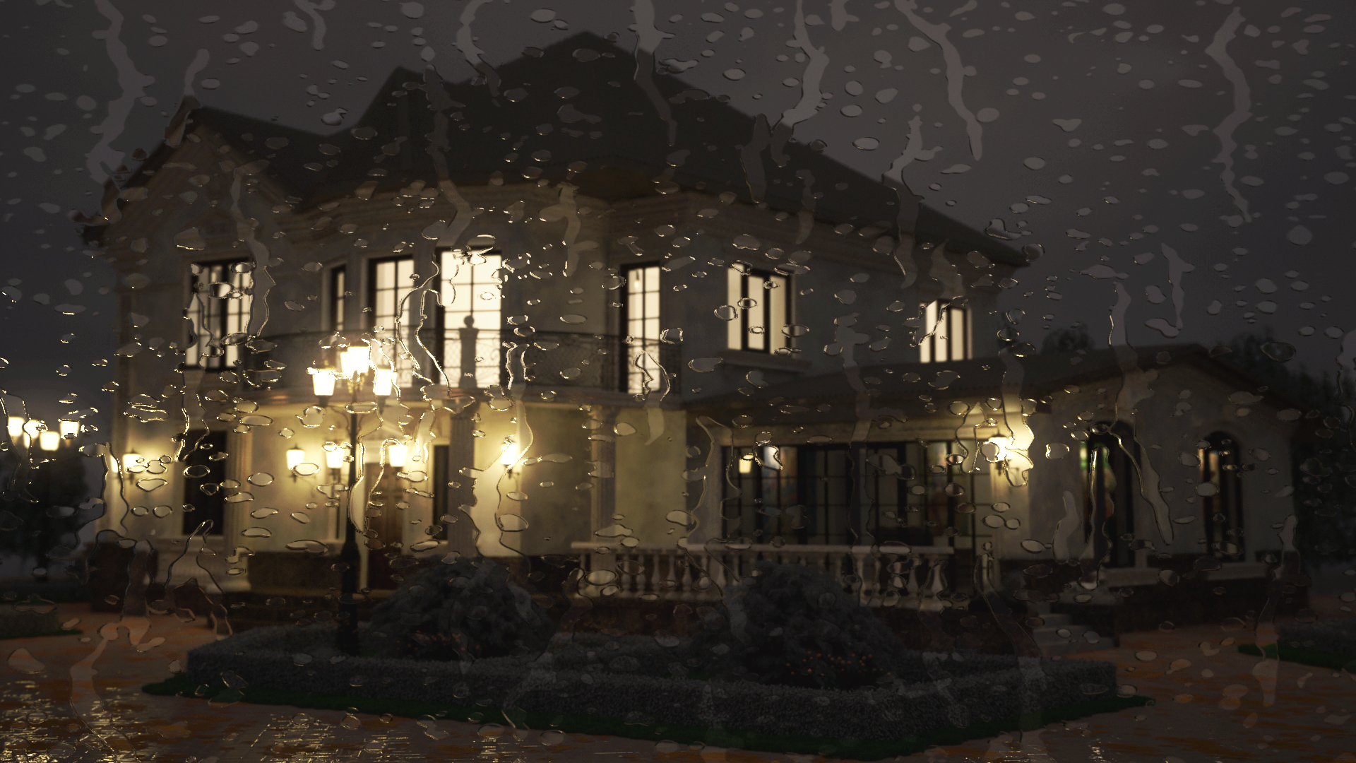 imagen de Casa rural en Cherkessk. en 3d max vray 3.0