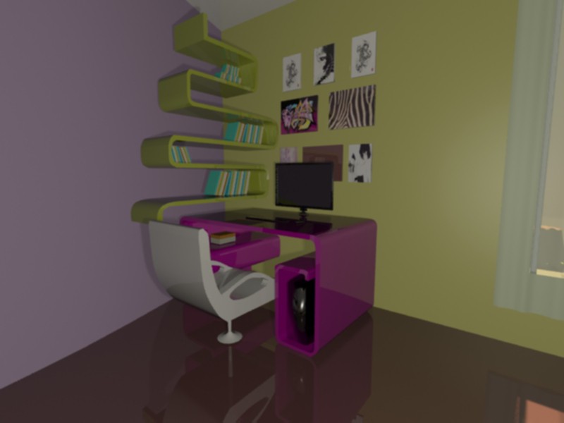 1 1 in 3d max mental ray image
