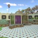 Kiosque dans le jardin