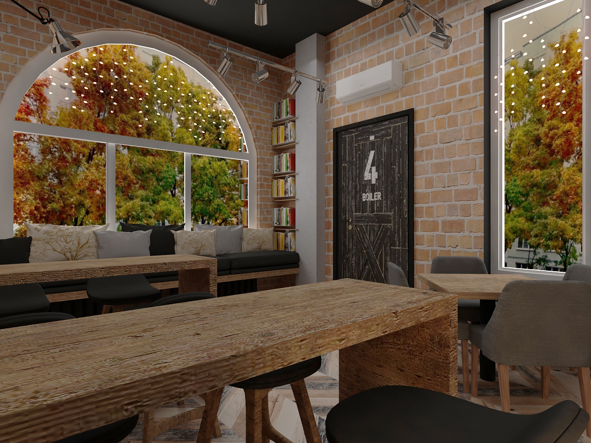 bar loft in 3d max vray 2.0 immagine