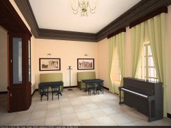 interior del café