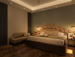 Contemporary Premium Luxury master bedroom