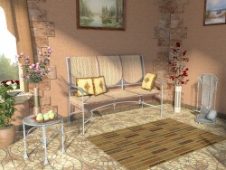 visualizzazione di prodotti forgiati all'interno