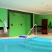 Piscina em Maya vray imagem