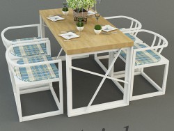 Mesa con sillas SPETCIAL TASARIM