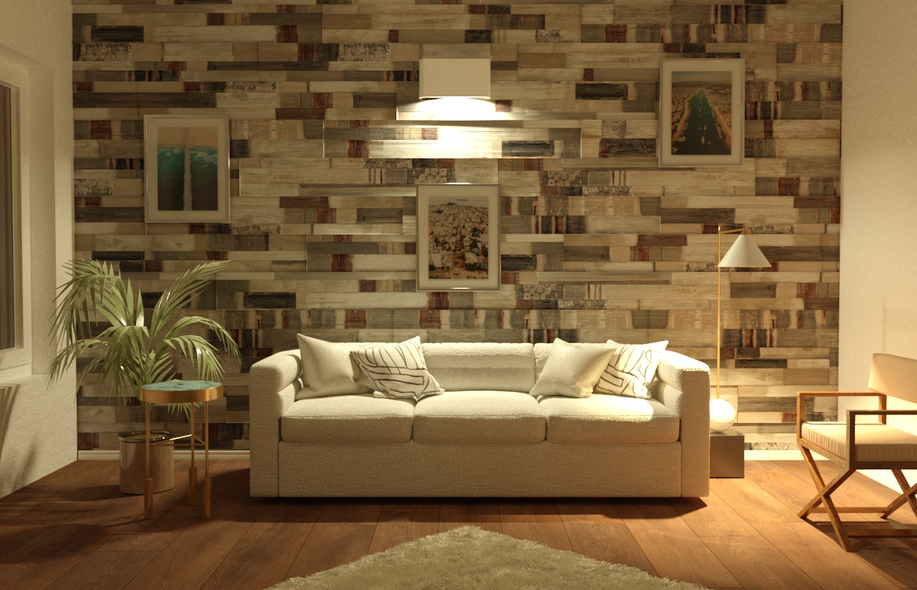 Salle de repos dans 3d max corona render image