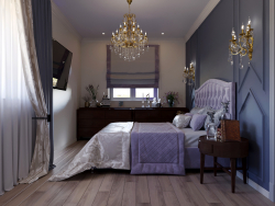 3d rendering of the bedroom