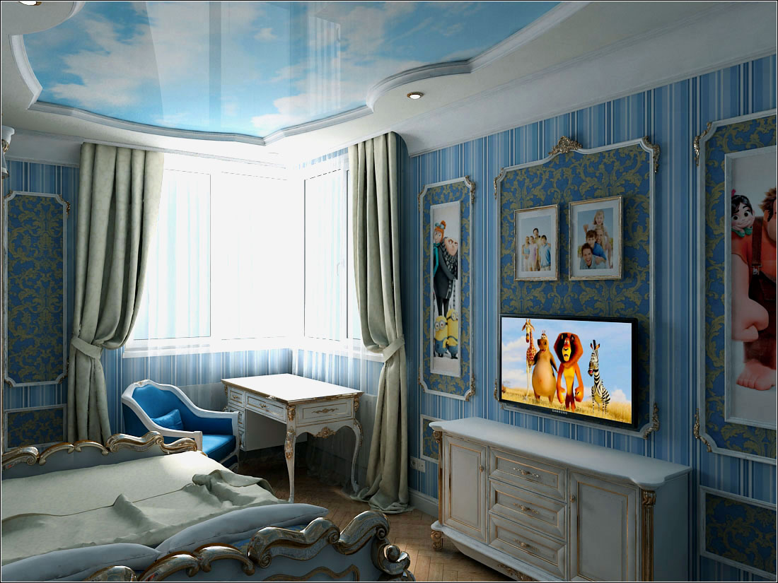 imagen de Diseño interior de una habitación infantil en Chernigov. en 3d max vray 1.5