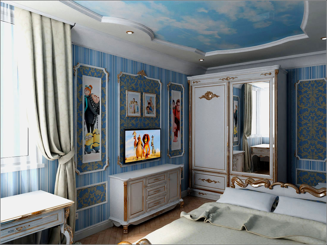 imagen de Diseño interior de una habitación infantil en Chernigov. en 3d max vray 1.5