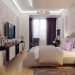 Schlafzimmer in 3d max corona render Bild