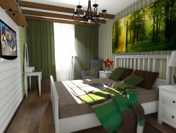 Chambre à coucher pour un jeune couple