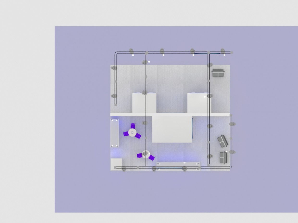 Стенды в 3d max vray изображение