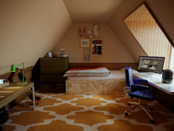 Attic room