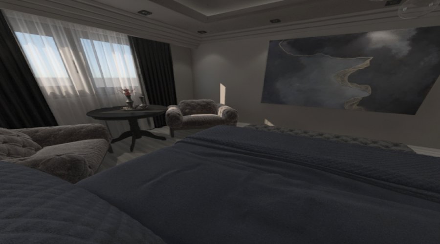 imagen de Dormitorio en 3d max vray 5.0