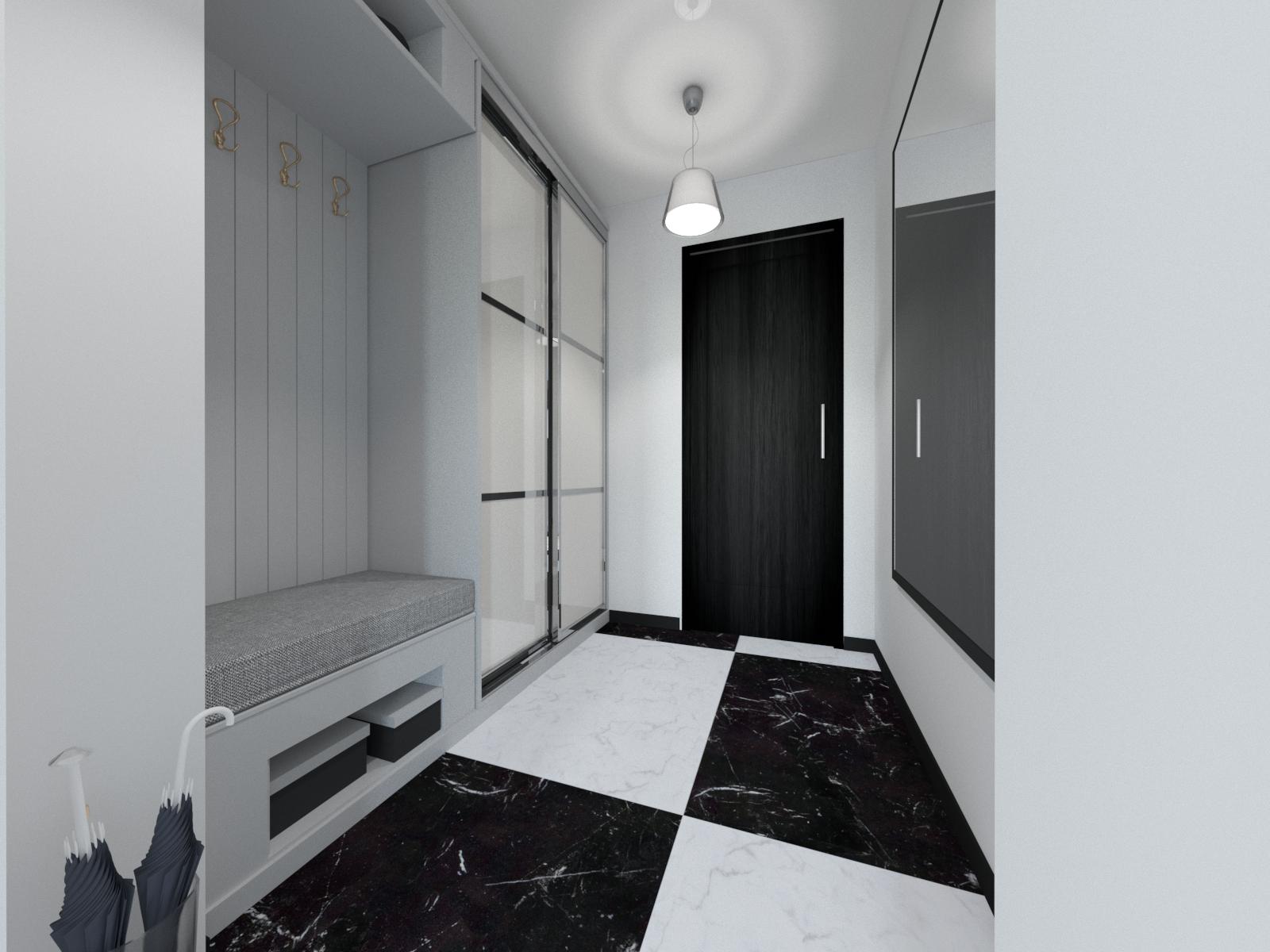 Des chambres design dans l'hôtel. dans 3d max corona render image