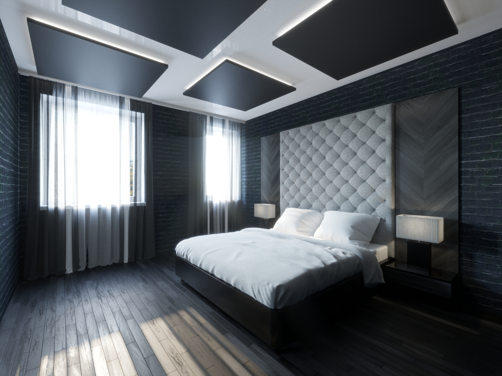 Дизайн Номери в готелі. в 3d max corona render зображення