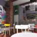 Bar in 3d max vray resim