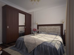 Bedroom for an elderly person