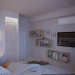 Chambre à coucher dans 3d max corona render image