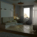 Chelyabinsk daire in 3d max corona render resim