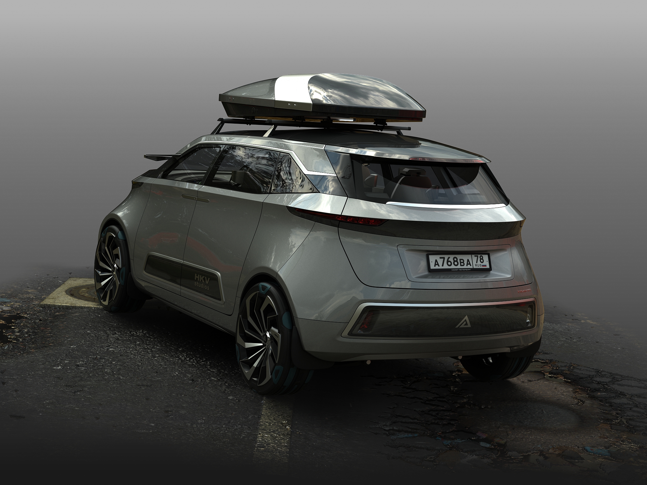 HKV Travel in 3d max vray 5.0 image