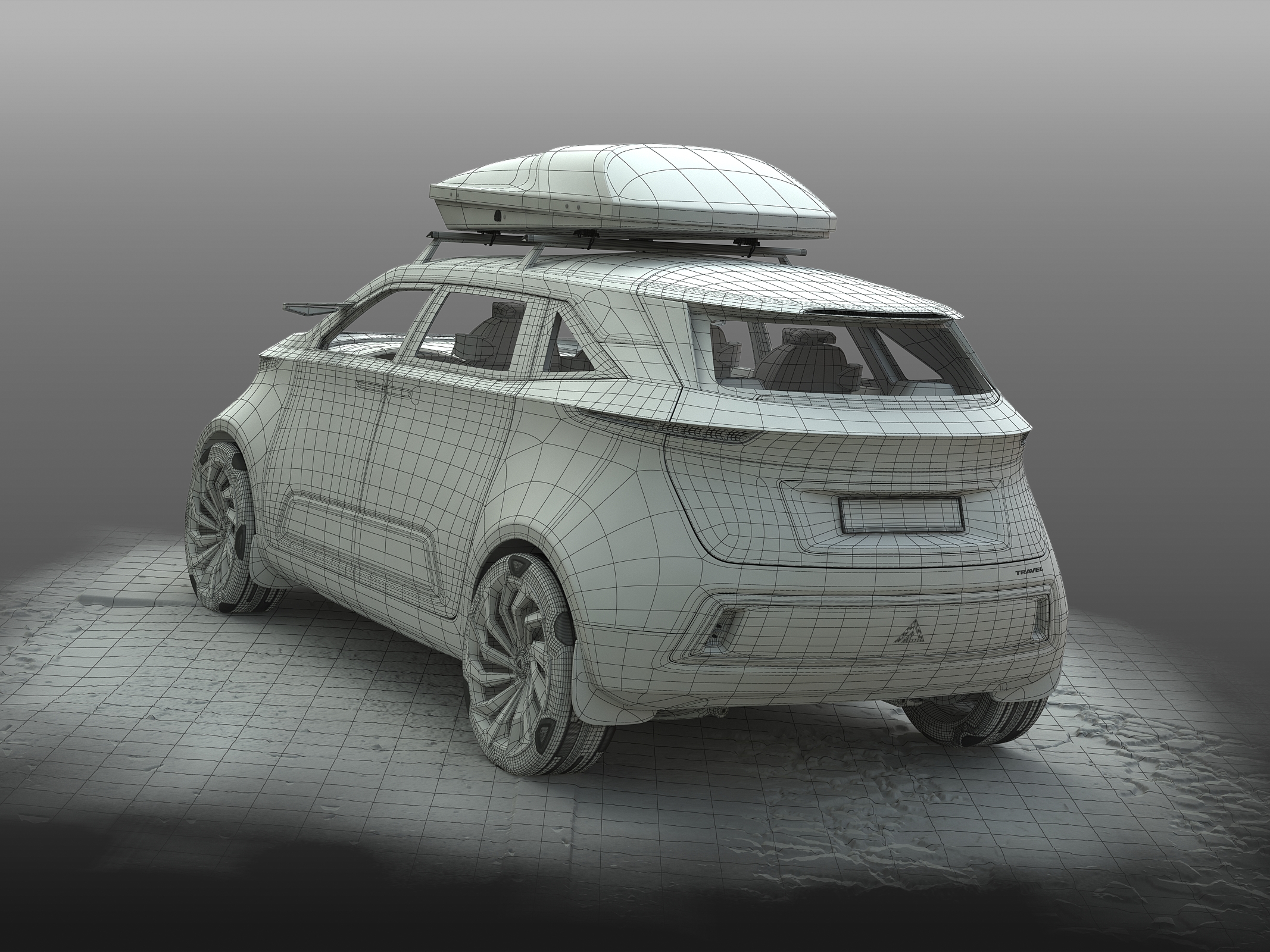 HKV Travel in 3d max vray 5.0 image