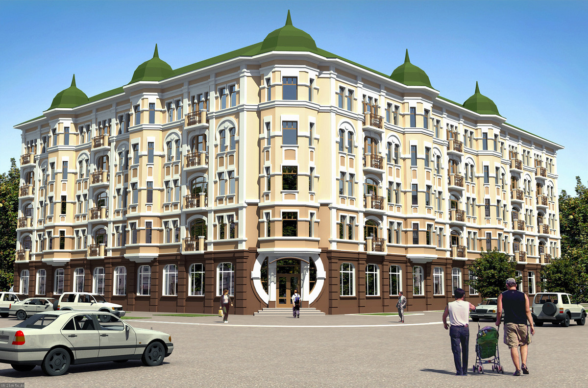 Chernigov'da konut "a la Moderna" in 3d max vray 1.5 resim