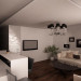 Wohnzimmer in 3d max vray Bild