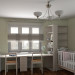 Children's room for growth in 3d max vray image