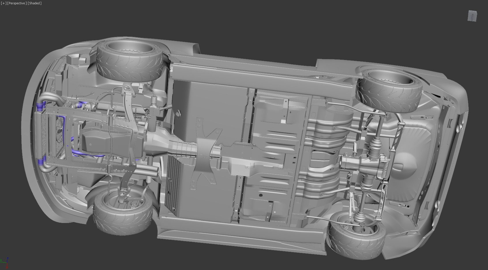 होंडा प्रीलूड थर्स्टन 3d max vray 3.0 में प्रस्तुत छवि