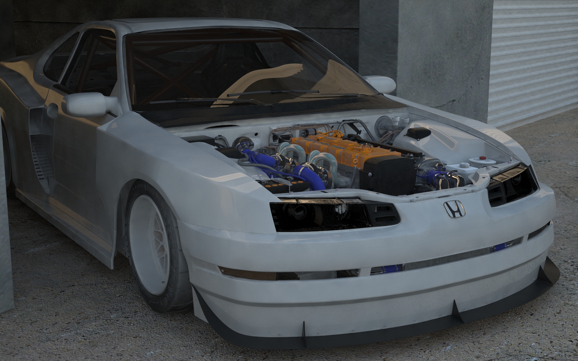 imagen de Honda Prelude Thurston en 3d max vray 3.0