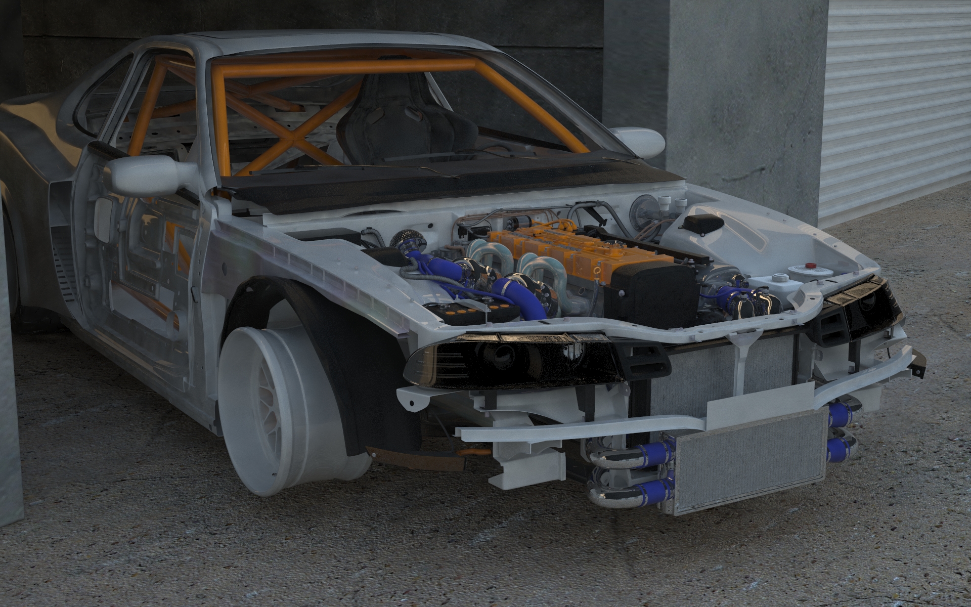 imagen de Honda Prelude Thurston en 3d max vray 3.0