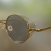 Glasses PT-01-Gold-Black in Blender cycles render image