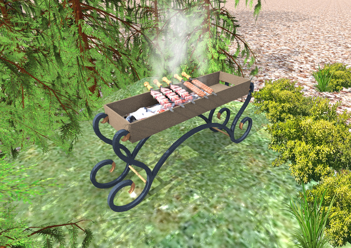 imagen de Barbacoa con barbacoa en ArchiCAD Other